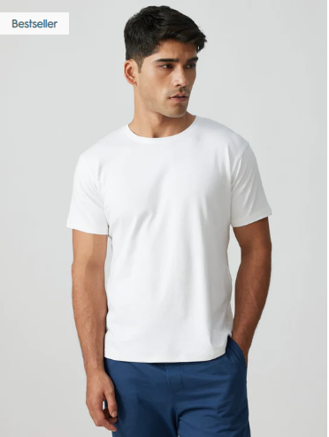 Plain Round Neck Tshirt 100% Cotton 160 Gsm & 180 Gsm ELECTRO APPARELS